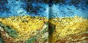 Vincent Van Gogh vetefalt med krakor oil painting on canvas